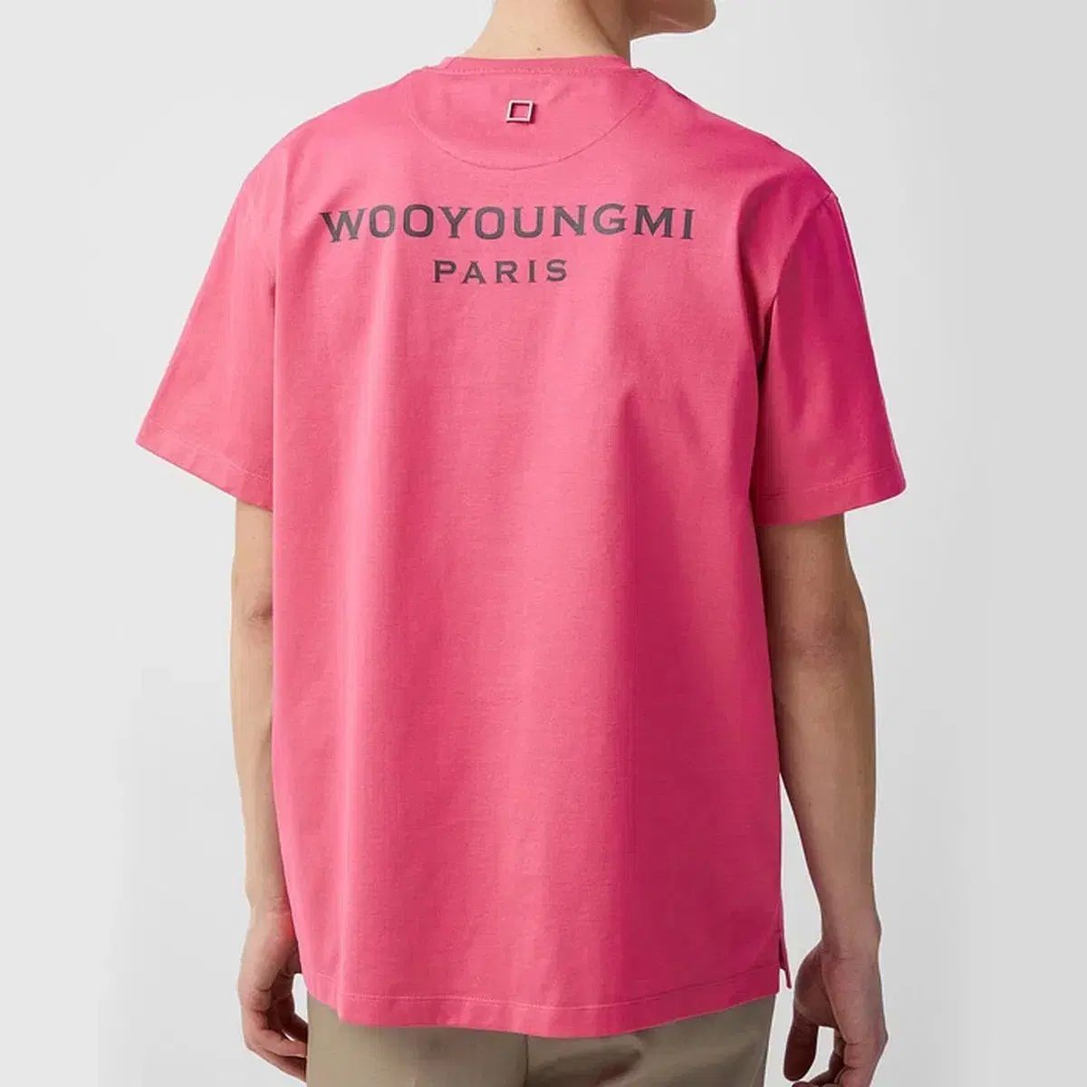 WOOYOUNGMI ウーヨンミ バックロゴ 半袖 Tシャツ 出品