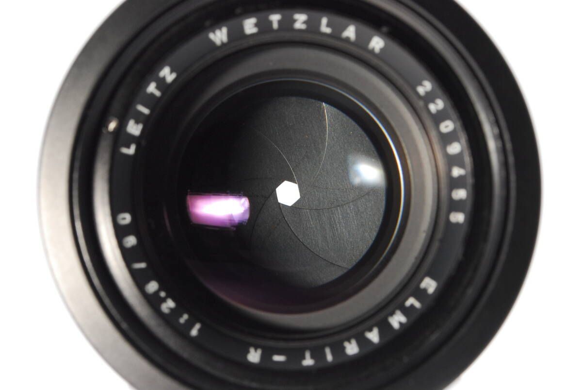 良品 保障付 動作確認済】Leica ライカ Leitz Wetzlar Elmarit-R 90mm
