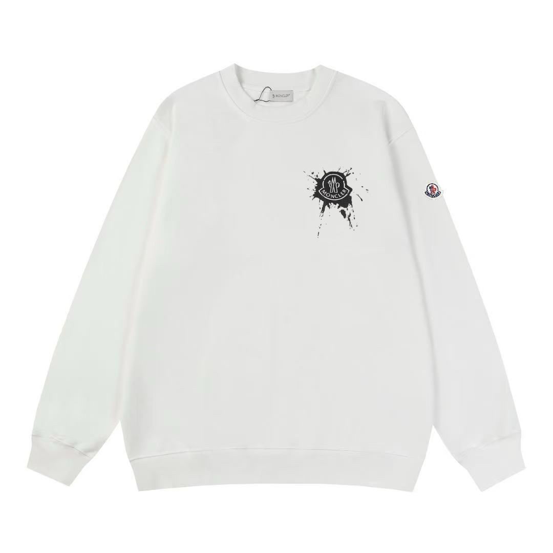 限界価格美品 新品 新品 タグ付 MONCLER モンクレール パーカー 長袖Tシャツ トップス シンプルフード付きパーカー ユニセックス
