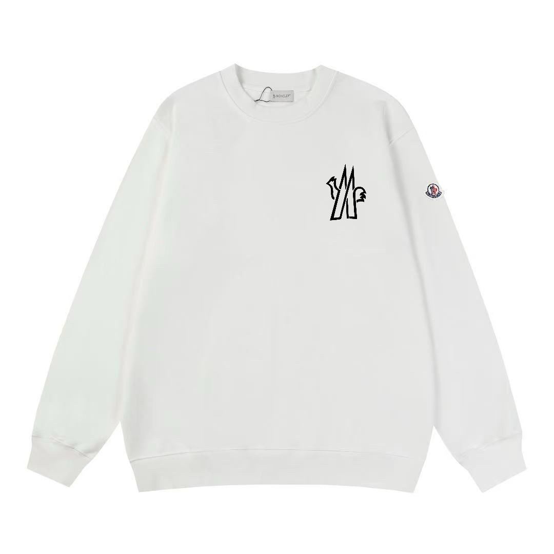 【限定】送料無料新品 新品 タグ付 MONCLER モンクレール パーカー 長袖Tシャツ トップス シンプルフード付きパーカー ユニセックス