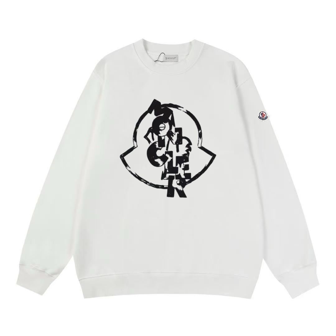 実用性 【極美品】新品 新品 タグ付 MONCLER モンクレール パーカー 長袖Tシャツ トップス シンプルフード付きパーカー ユニセックス