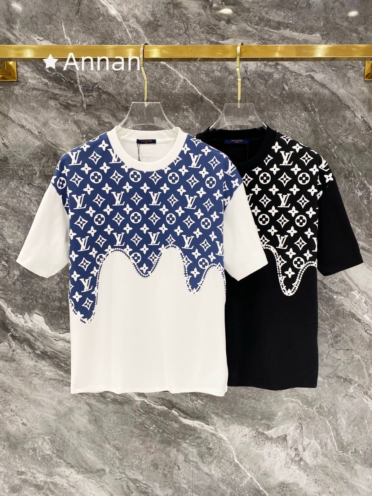 新品 LV LOUIS VUITTON ルイヴィトン Tシャツ 半袖 夏服 トップス 男女