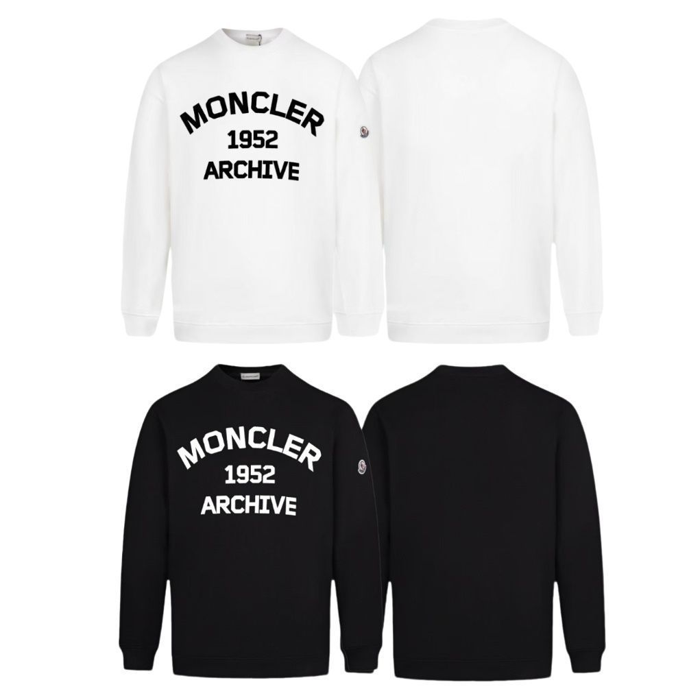 超美品値下げ 新品 新品 タグ付 MONCLER モンクレール パーカー 長袖Tシャツ トップス シンプルフード付きパーカー ユニセックス