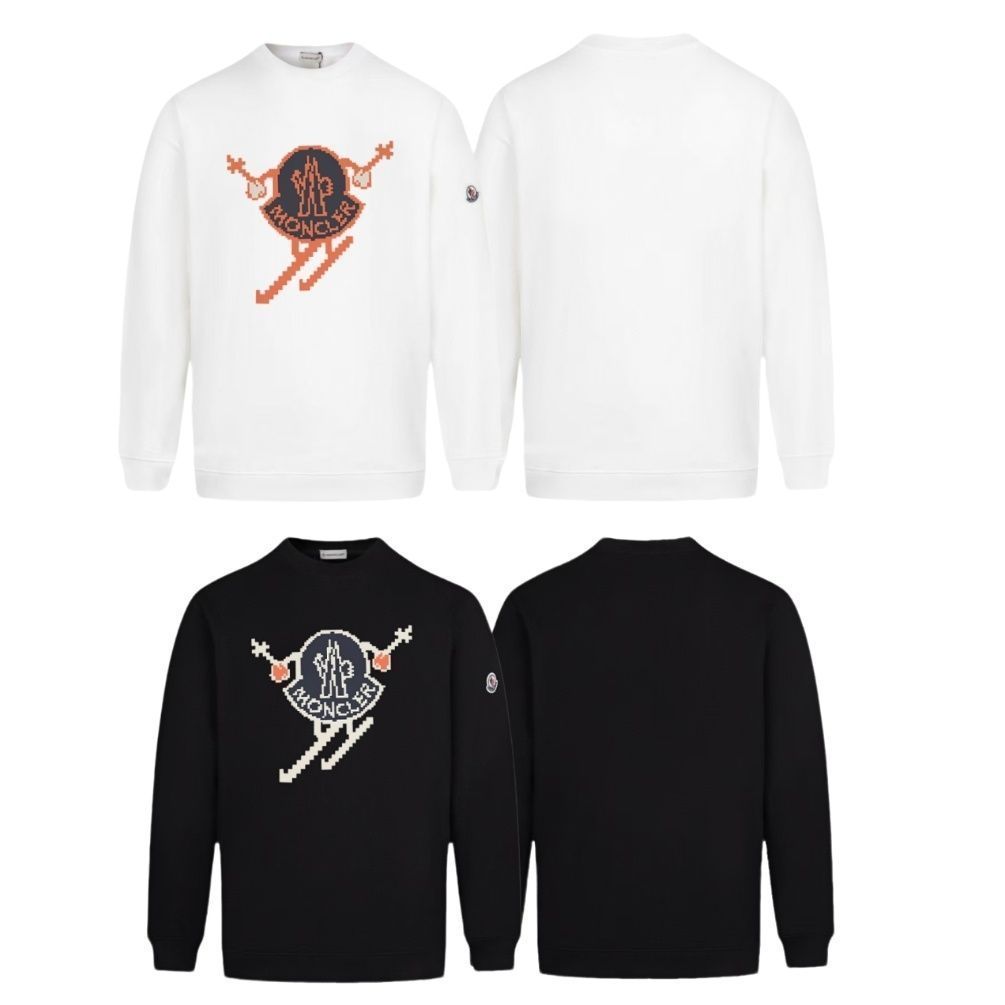 限定新品 新品 新品 タグ付 MONCLER モンクレール パーカー 長袖Tシャツ トップス シンプルフード付きパーカー ユニセックス