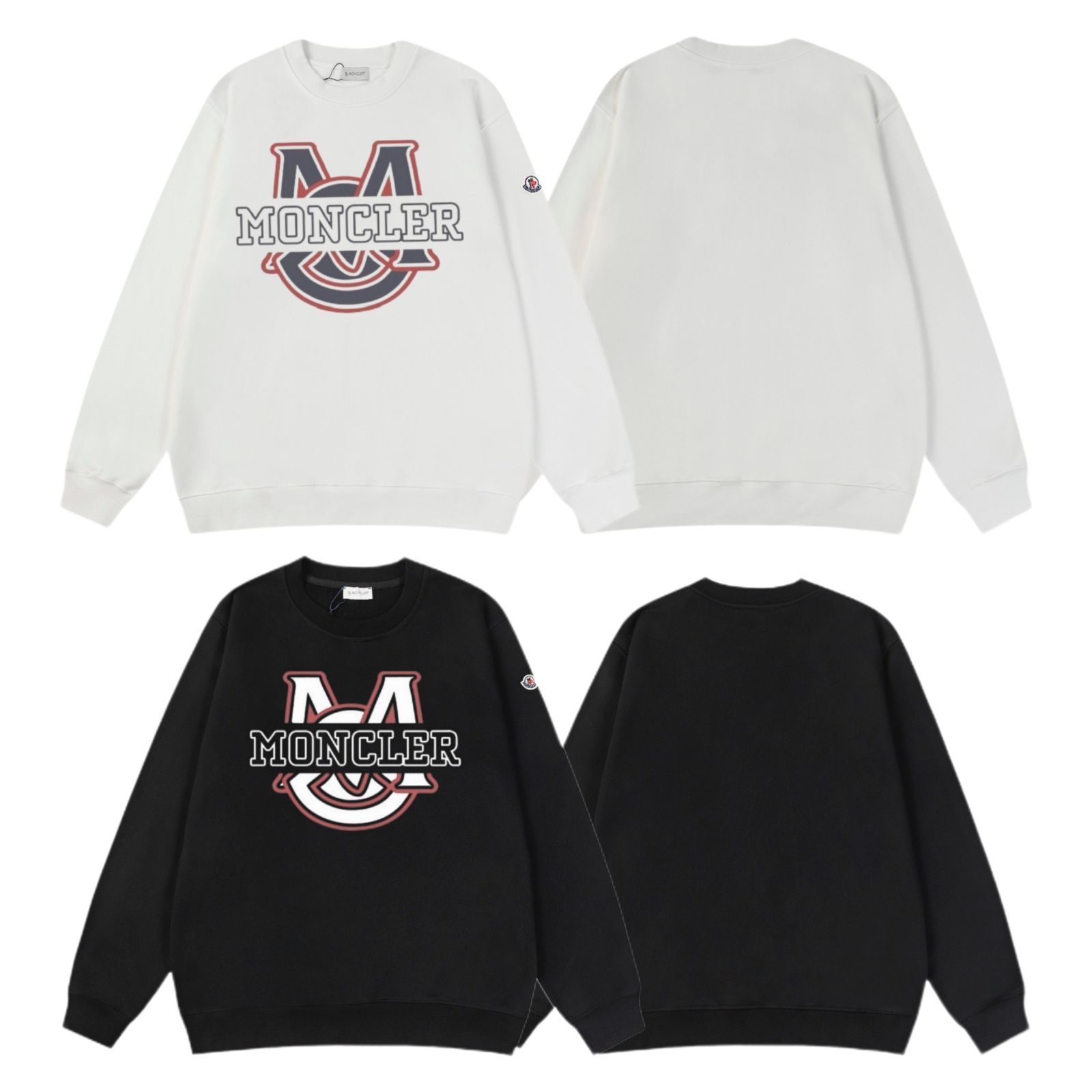 美品★新品 新品 タグ付 MONCLER モンクレール パーカー 長袖Tシャツ トップス シンプルフード付きパーカー ユニセックス