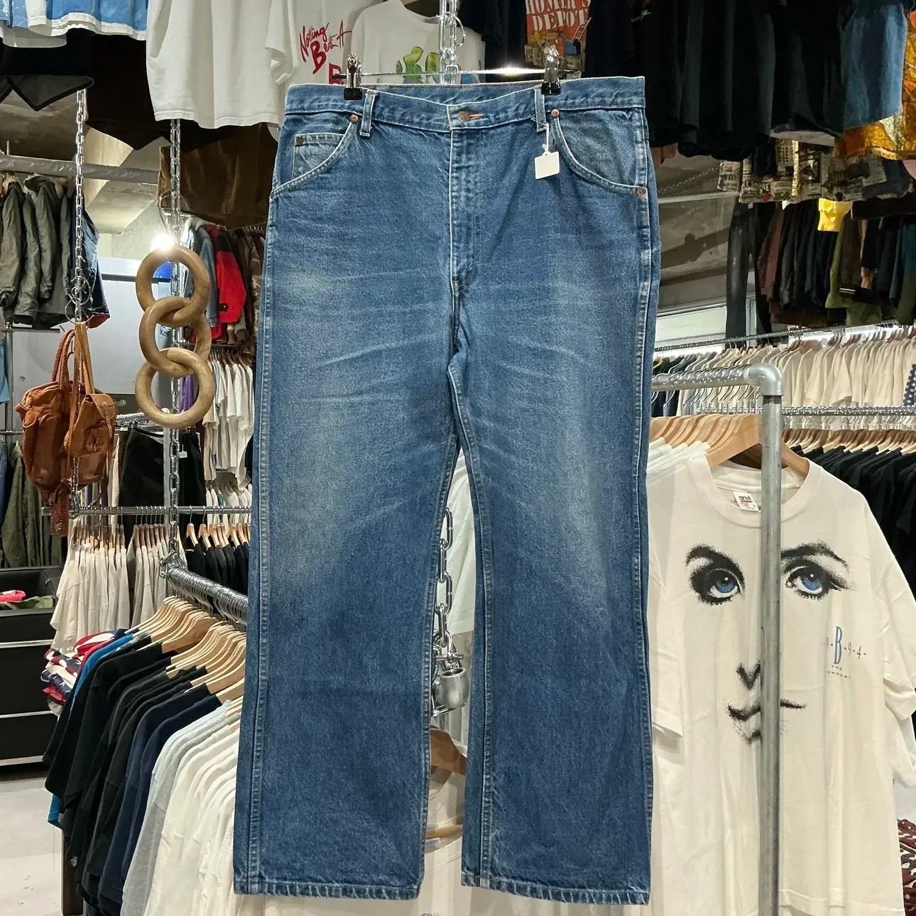 80's ROEBUCKS Straight Denim Pants ローバックス ストレート デニムパンツ
