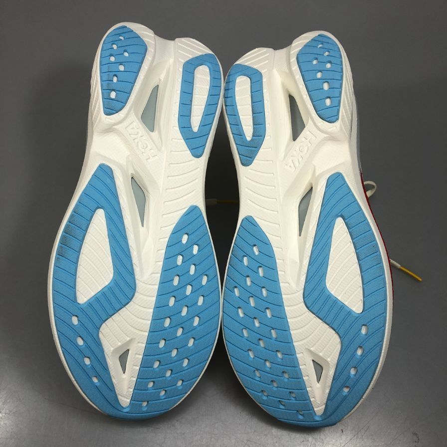 ホカオネオネ ランニングシューズ マッハ X3 ホワイト【AFC8】【中古