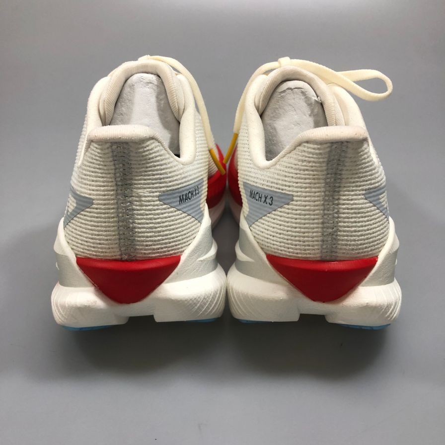 ホカオネオネ ランニングシューズ マッハ X3 ホワイト【AFC8】【中古