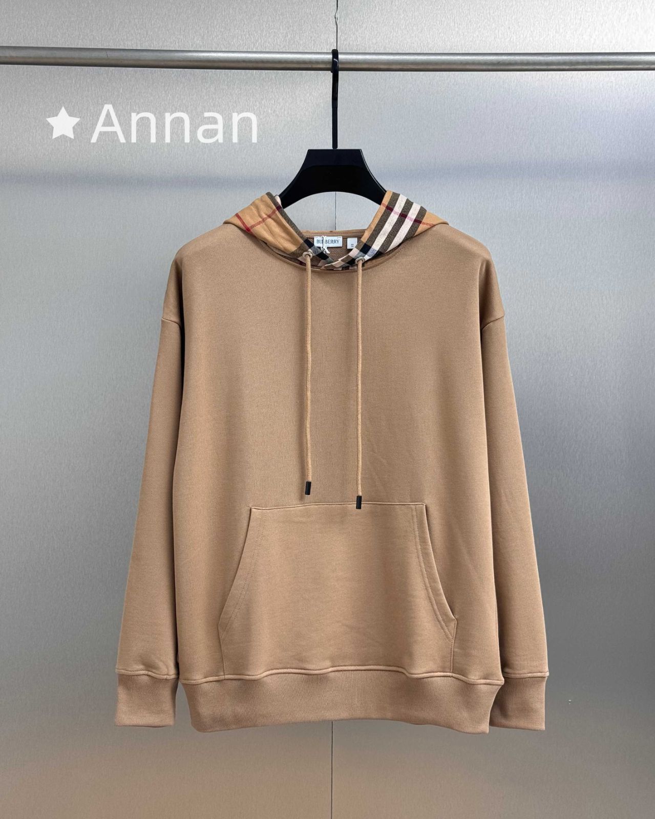 新品 希少 超美品 新品 タグ付 BURBERRY バーバリー パーカー シンプルフード付きパーカー ユニセックス