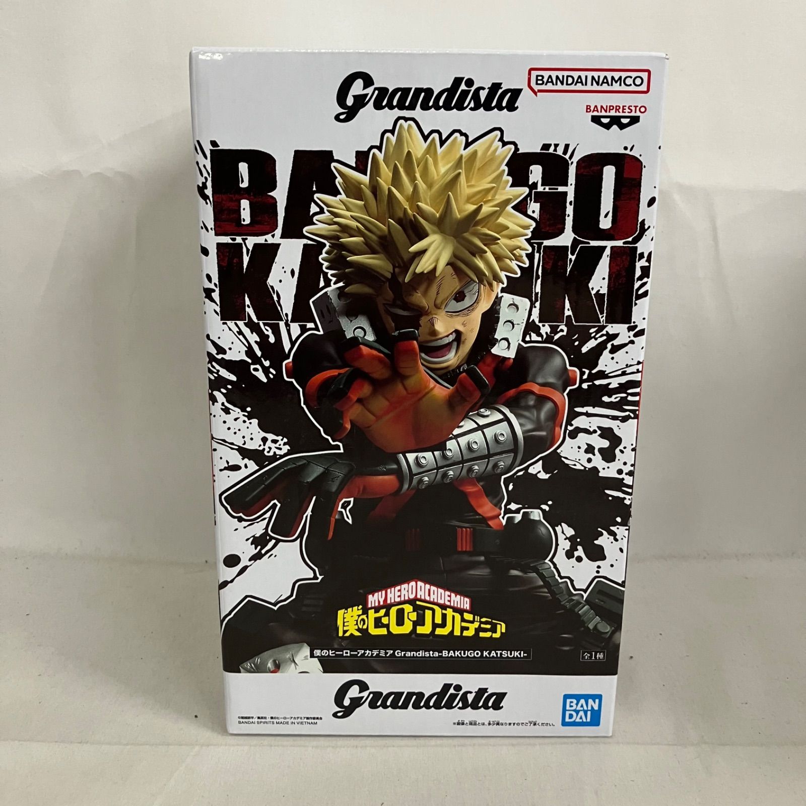 未開封 僕のヒーローアカデミア Grandista 爆豪勝己 フィギュア 3個 