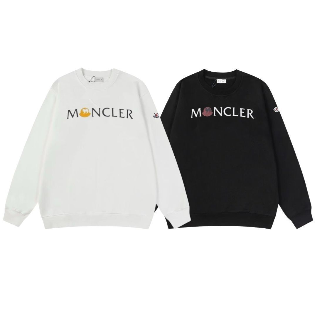 【希少品】綺麗 新品 タグ付 MONCLER モンクレール パーカー 長袖Tシャツ トップス シンプルフード付きパーカー ユニセックス