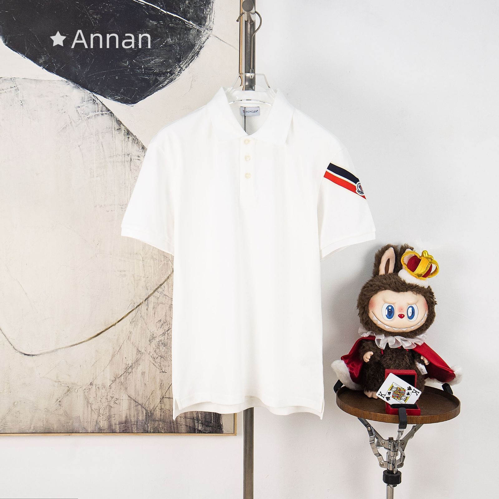 新品 新品！新品 タグ付 MONCLER モンクレール ポロシャツ 半袖シャツ POLO メンズ レディース ユニセックス カジュアル