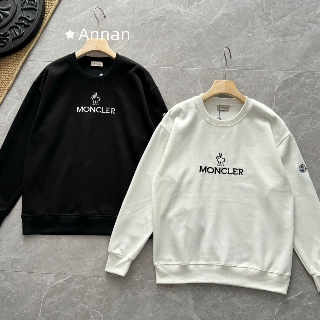 送料込☆送料込☆ 新品 タグ付 MONCLER モンクレール パーカー 長袖Tシャツ トップス シンプルフード付きパーカー ユニセックス