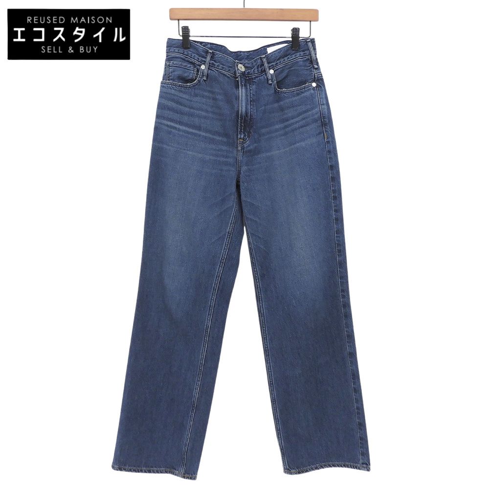 upper hights アッパーハイツ THE CLARA コットン×リヨセル ドロストデニムパンツ ボトムス レディース インディゴ 23 L85313802FDB 23