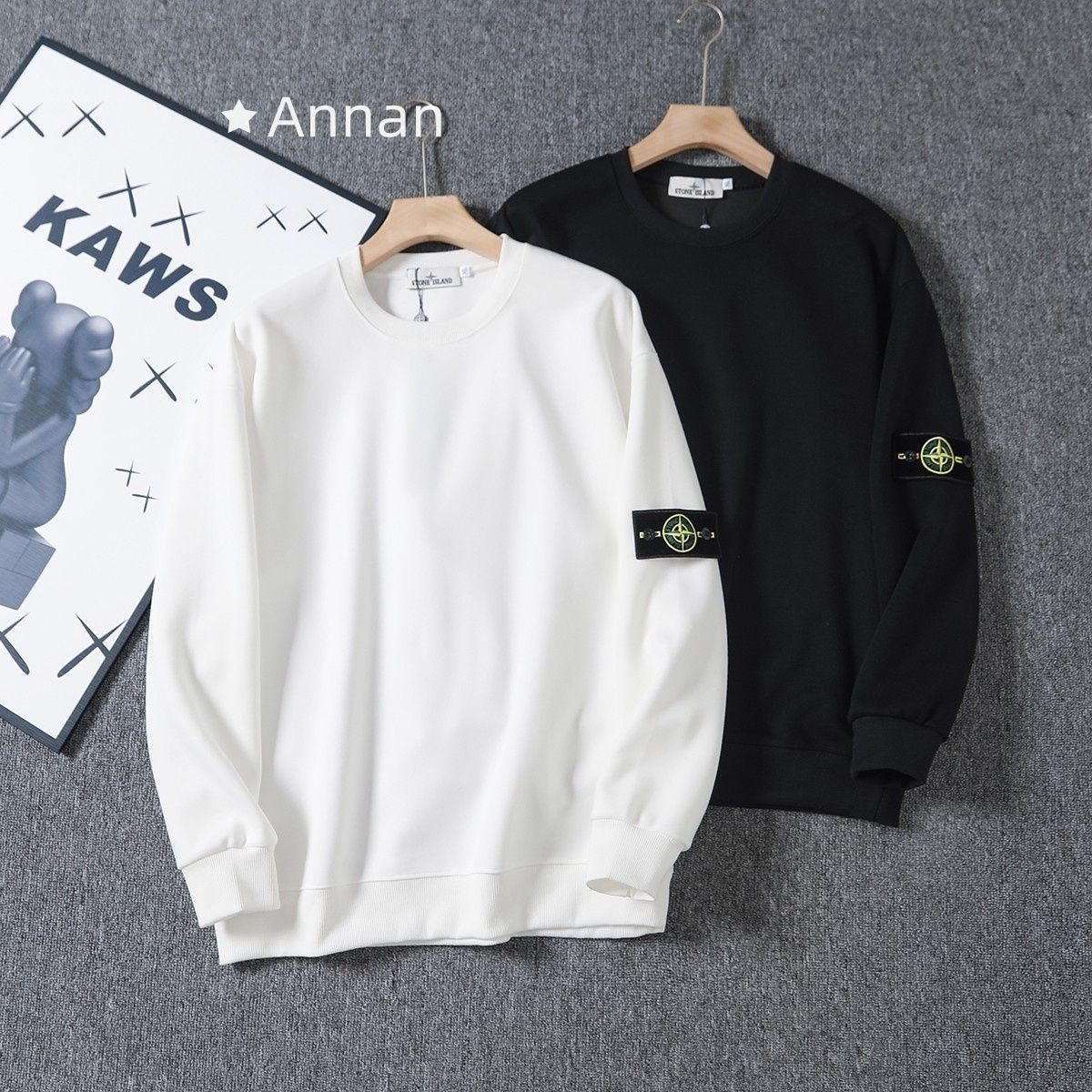 洒落 美品 ★★ 新品 タグ付 STONE ISLAND ストーンアイランド パーカー 長袖Tシャツ トップス シンプルフード付きパーカー ユニセックス