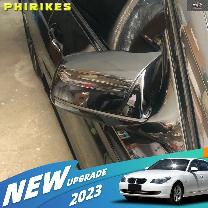 BMW 5 6 7シリーズ E60 E61 E63 E64 F01 F02-F04 F06 F07 F10 F11 F12 F13 サイドウイングミラーカバーキャップ カーボンファイバー
