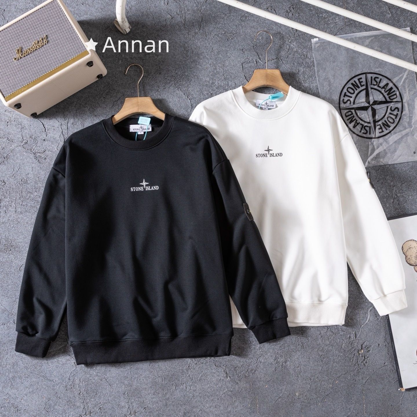 人気新品！新品 タグ付 STONE ISLAND ストーンアイランド パーカー 長袖Tシャツ トップス シンプルフード付きパーカー ユニセックス