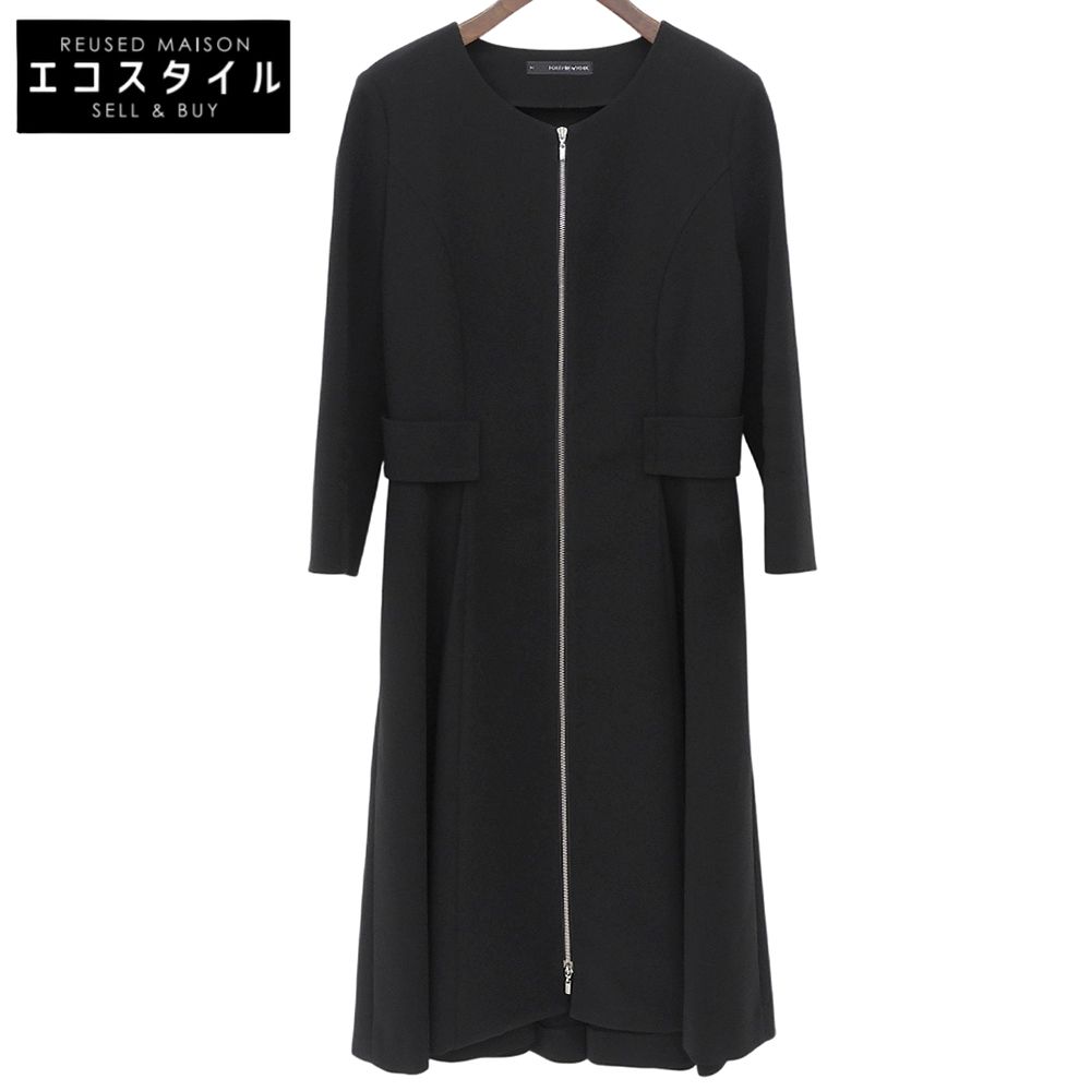 FOXEY NEW YORK フォクシーニューヨーク パトリシア ジップアップ ワンピース レディース ブラック 38 26496 38