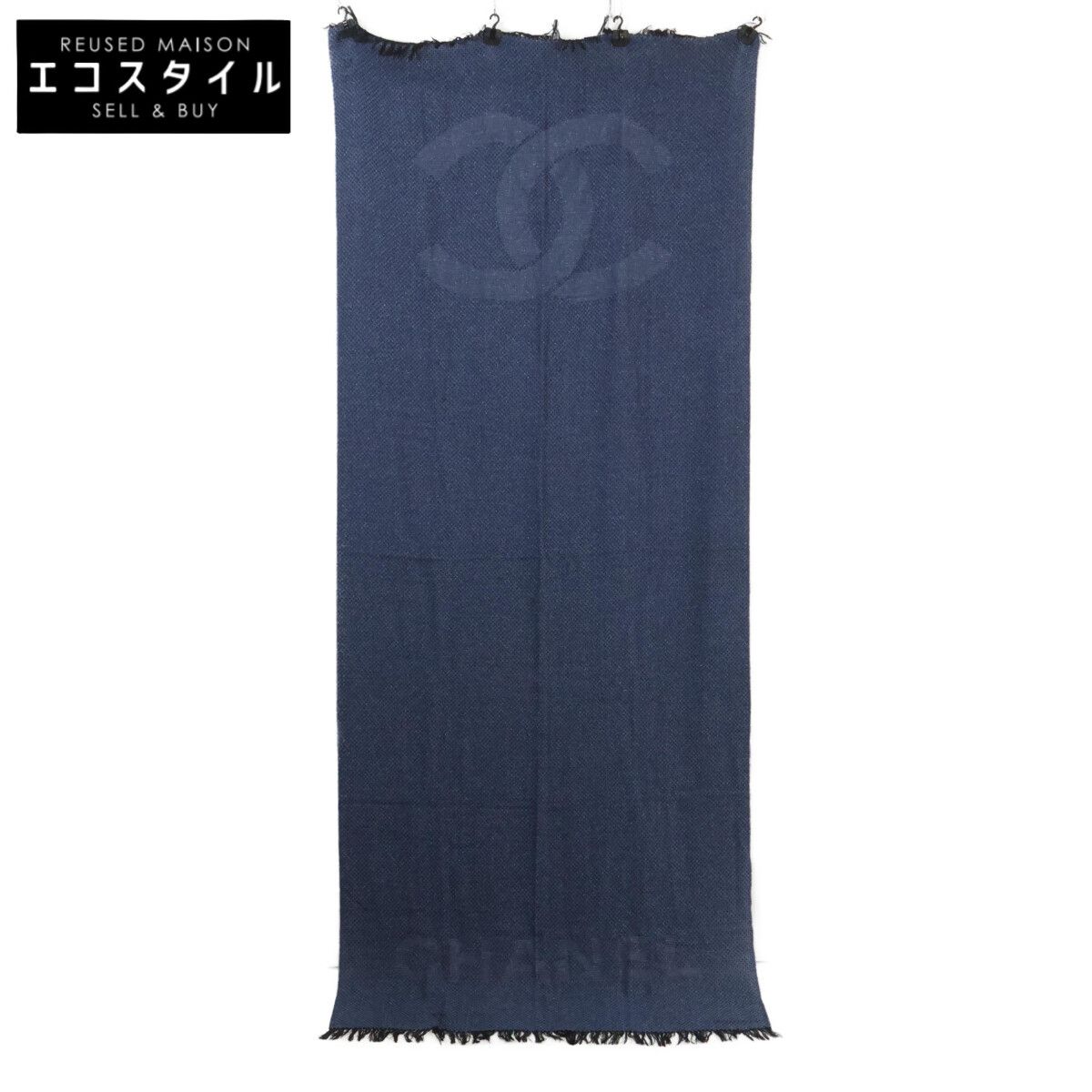 CHANEL シャネル 【美品】ココマーク CHANELロゴ カシミヤ/シルク