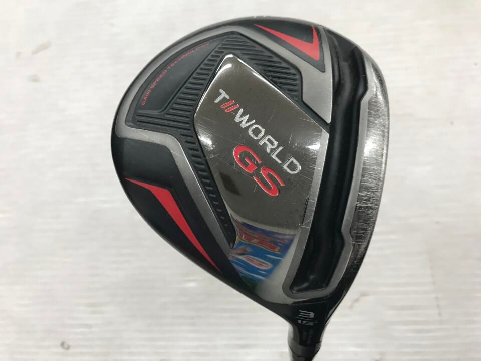 ホンマゴルフ　TOUR WORLD GS　15度　SPEEDTUNED 48　Sフレックス　フェアウェイウッド　中古【最短即日発送】