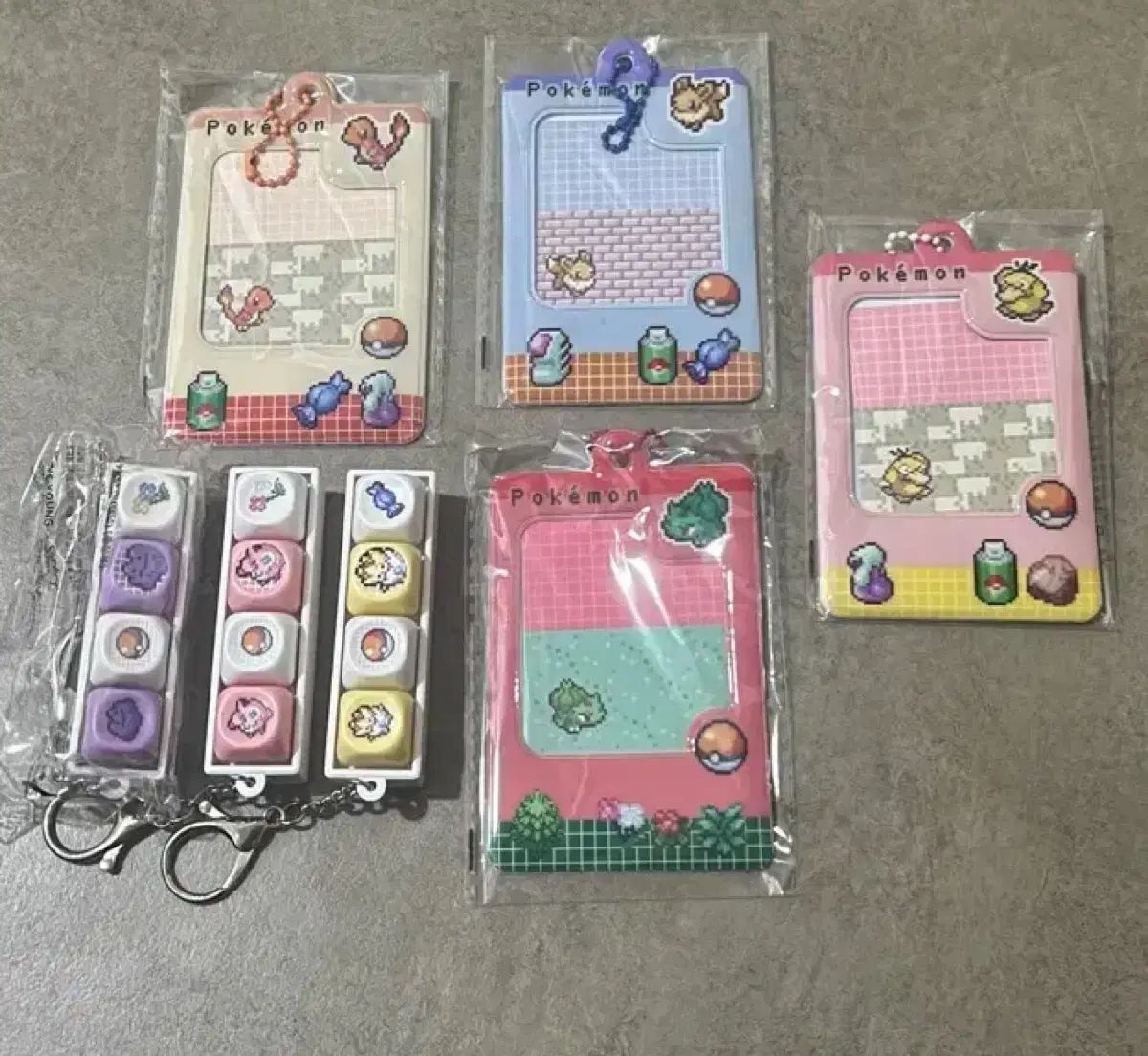 ポケットモンスター トニーモリ キーキャップ キーホルダー + トレカ ホルダー まとめ