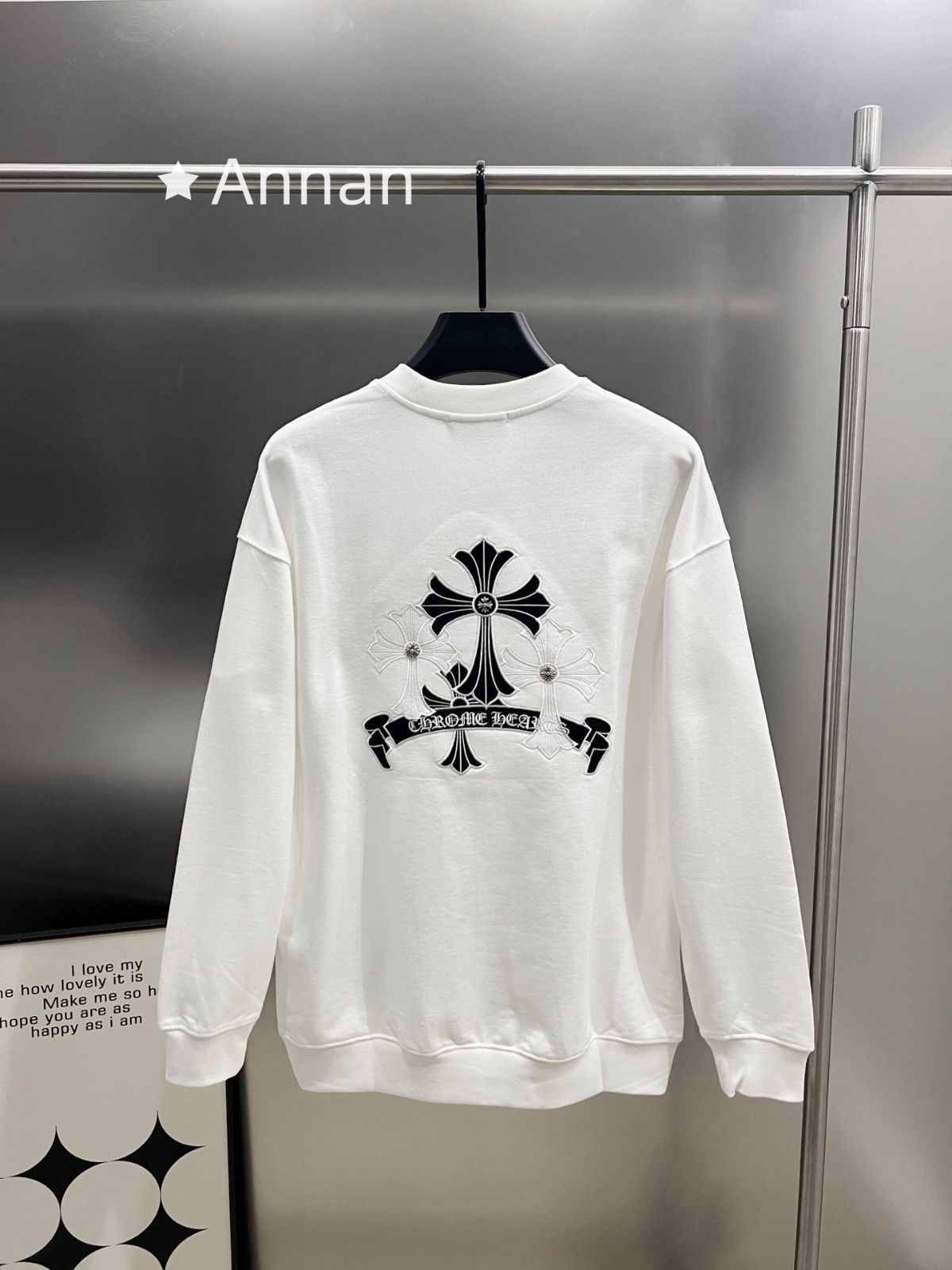 極美品 入手困難新品 タグ付 CHROME HEARTS クロムハーツ パーカー シンプルフード付きパーカー ユニセックス