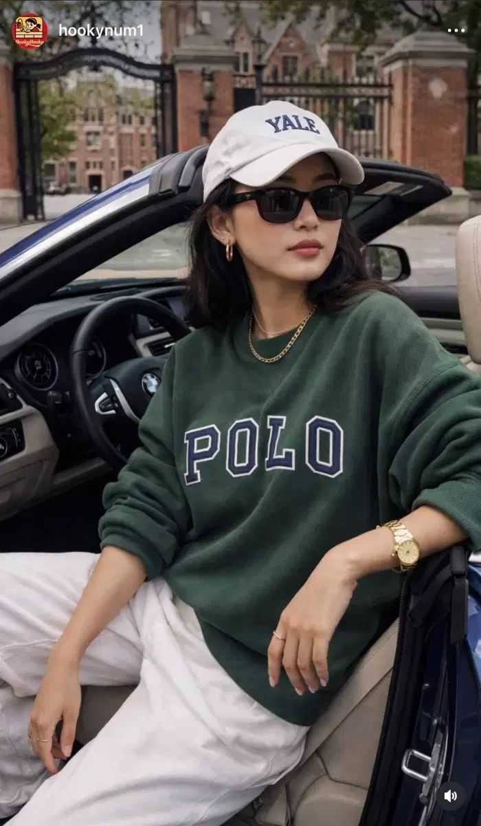 ポロ ラルフローレン POLO アーチ ロゴ スウェットシャツ (ダークグリーン)