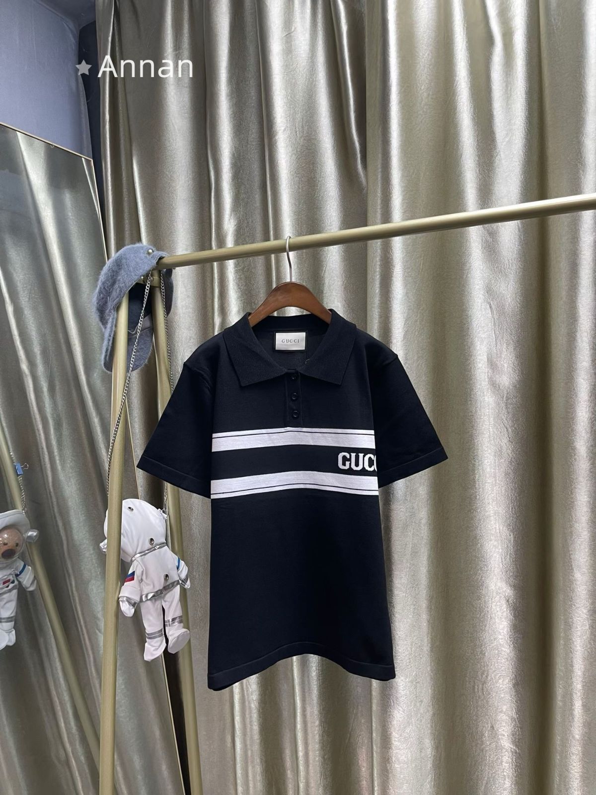 超美品 美品 限定品 超美品 新品 タグ付 GUCCI グッチ ポロシャツ 半袖シャツ POLO メンズ レディース ユニセックス カジュアル