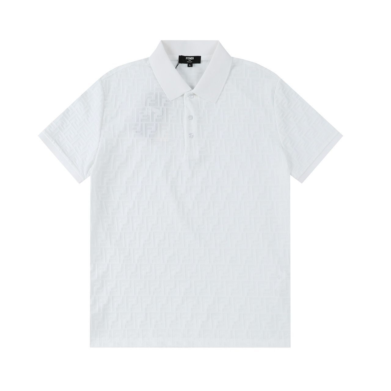 新品同様 人気 新品 タグ付 FENDI フェンディ ポロシャツ 半袖シャツ POLO メンズ レディース ユニセックス カジュアル