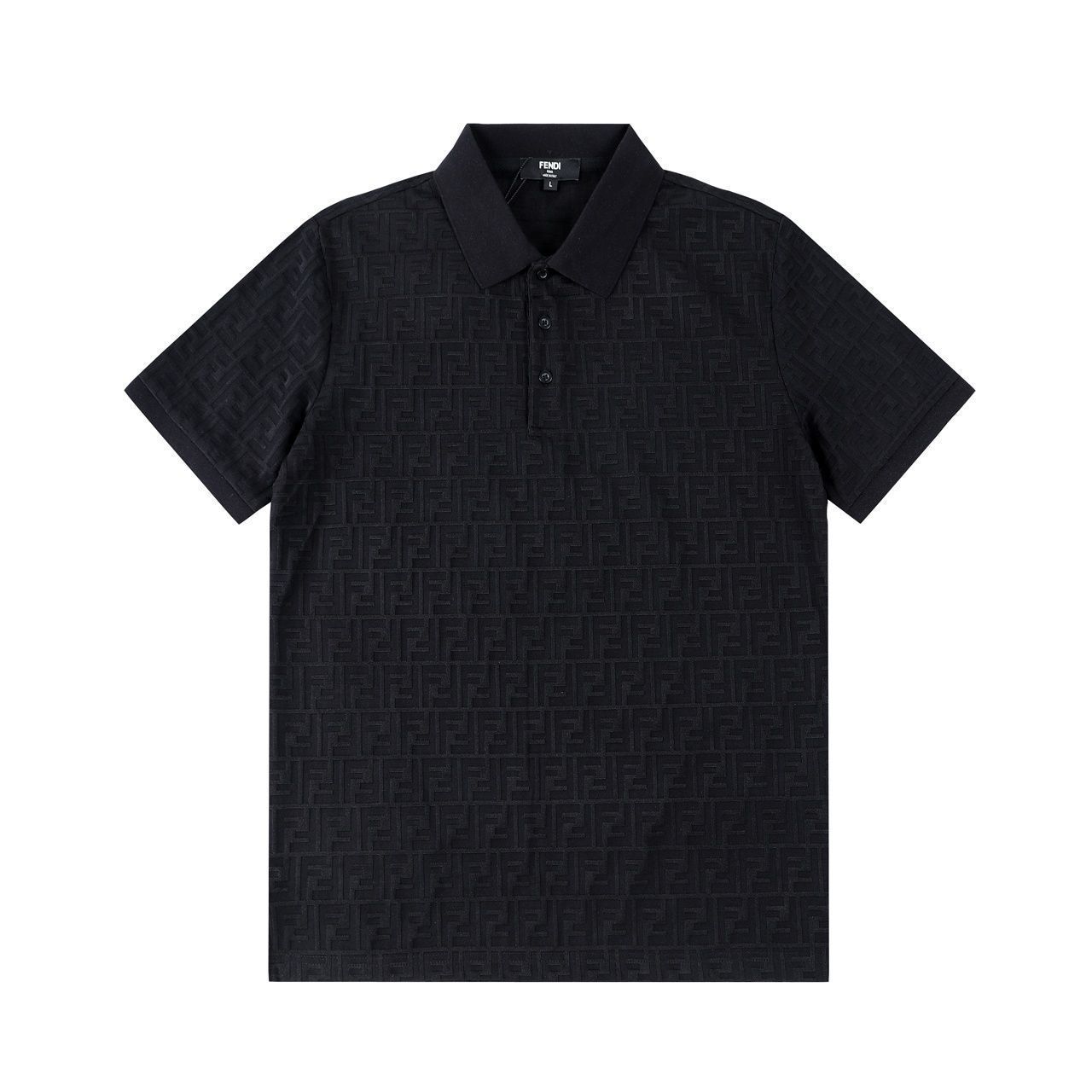 限界価格美品 新品 タグ付 FENDI フェンディ ポロシャツ 半袖シャツ POLO メンズ レディース ユニセックス カジュアル
