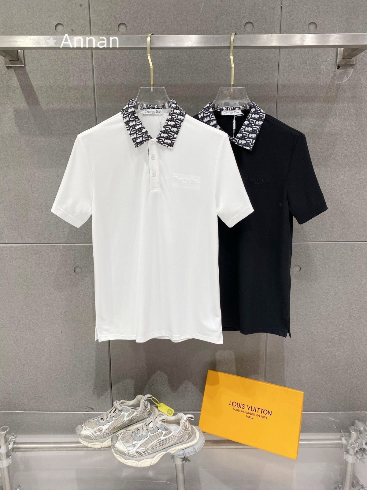 超希少 送料無料新品 タグ付 CHRISTIAN DIOR クリスチャン ディオールポロシャツ 半袖シャツ POLO メンズ レディース ユニセックス カジュアル