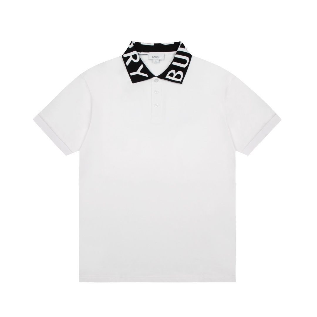 超美品 限定品新品 タグ付 BURBERRY バーバリー ポロシャツ 半袖シャツ POLO メンズ レディース ユニセックス カジュアル