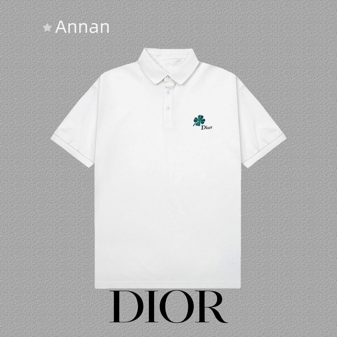 【大特価】 人気 新品 タグ付 CHRISTIAN DIOR クリスチャン ディオール ポロシャツ 半袖シャツ POLO メンズ レディース ユニセックス カジュアル