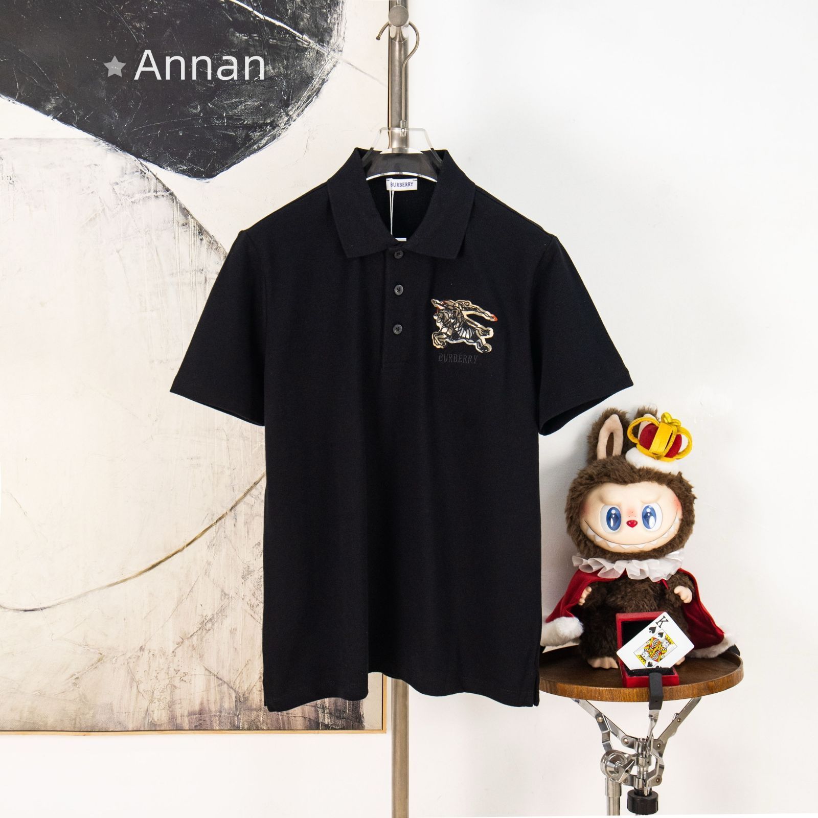 新品！新品 タグ付 BURBERRY バーバリー ポロシャツ 半袖シャツ POLO メンズ レディース ユニセックス カジュアル