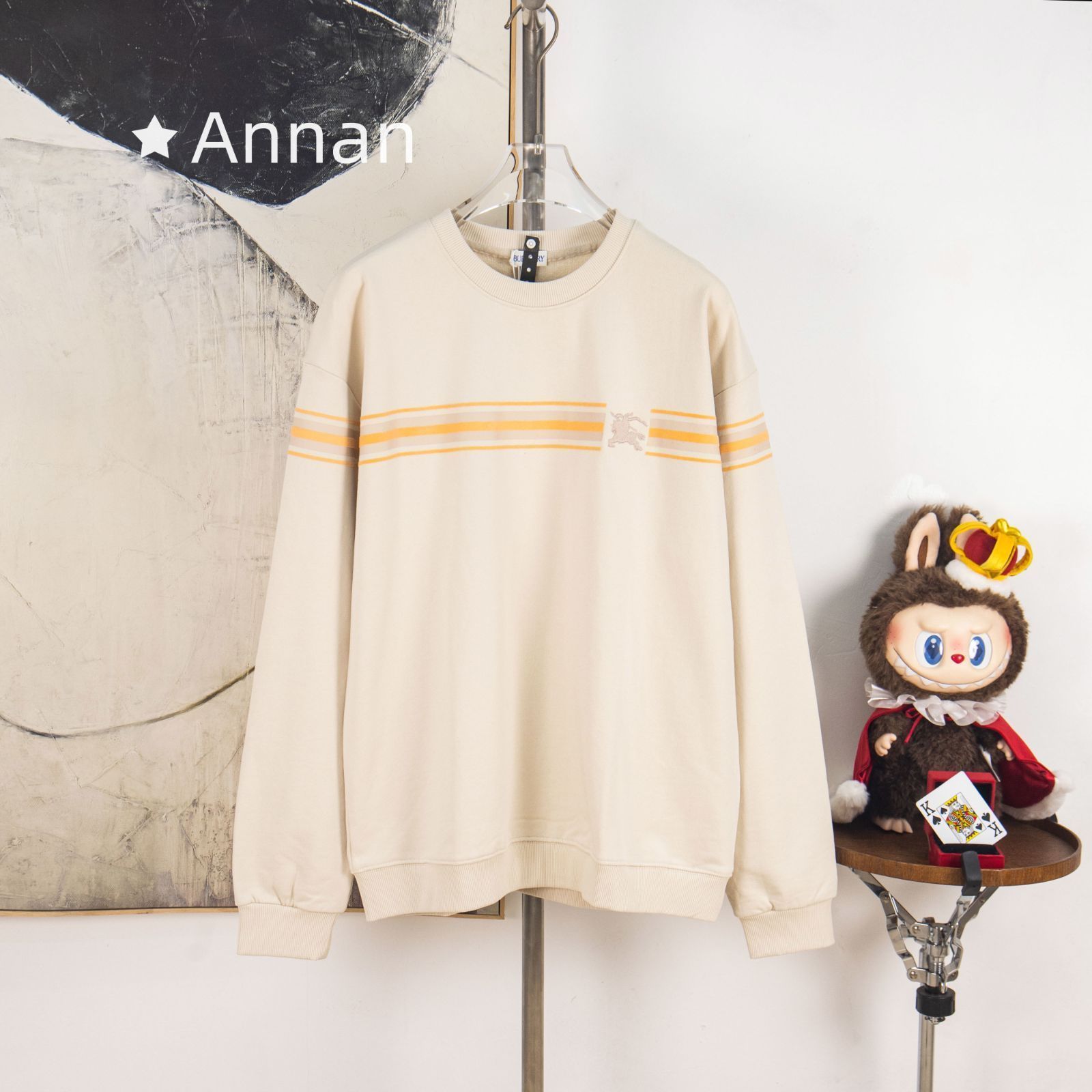 最終値下げ 美品新品 タグ付 BURBERRY バーバリー パーカー シンプルフード付きパーカー ユニセックス