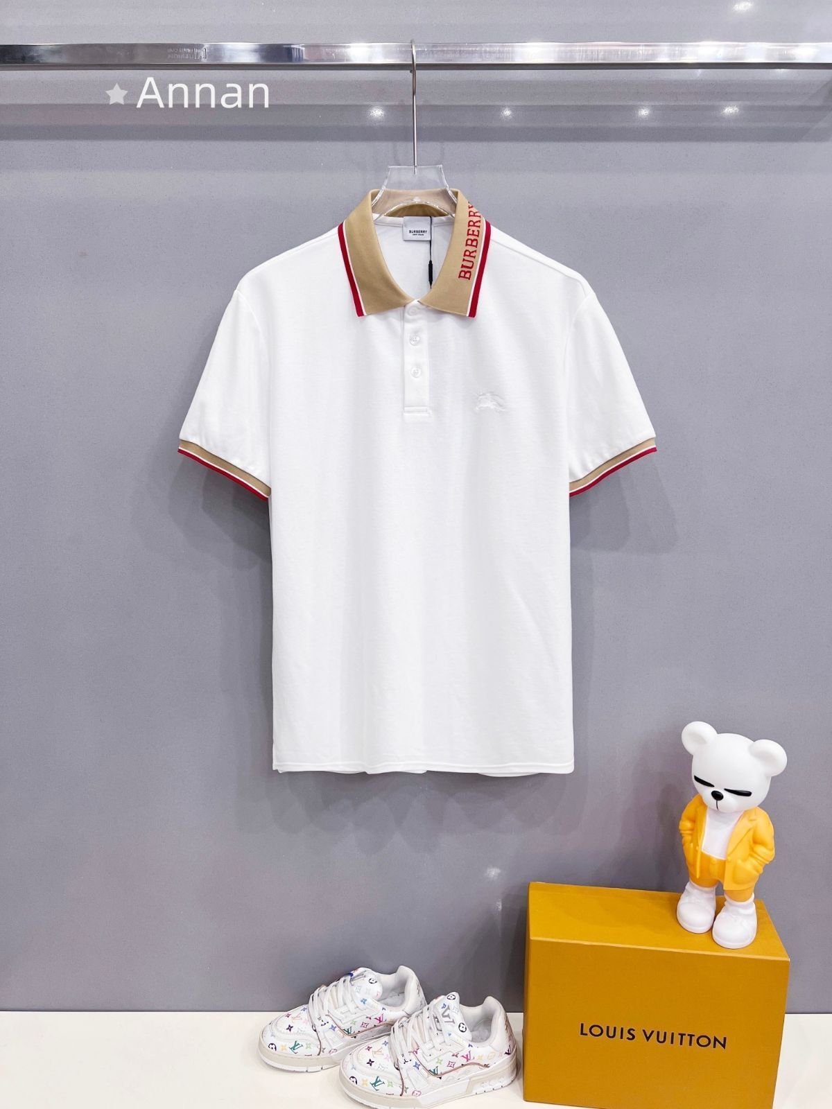 限定価格 本日特価 本日限定！新品 タグ付 BURBERRY バーバリー ポロシャツ 半袖シャツ POLO メンズ レディース ユニセックス カジュアル