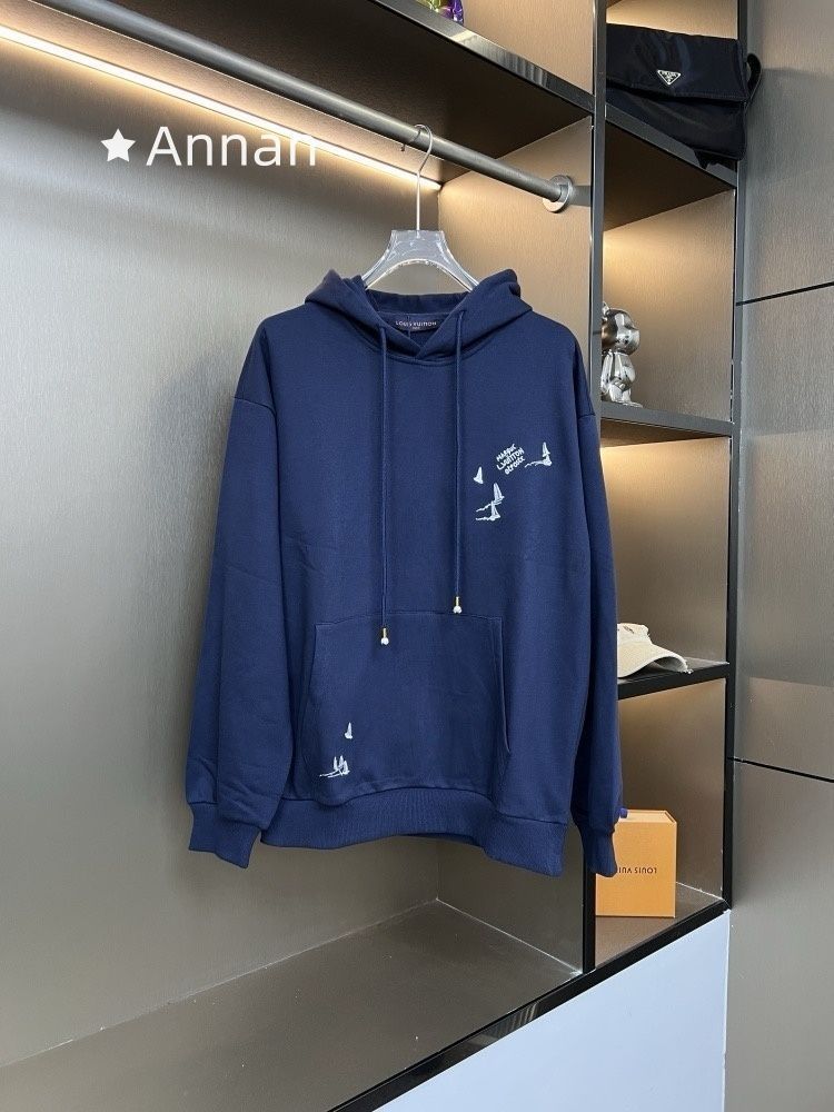 新品同様 人気 新品 タグ付 LV LOUIS VUITTON ルイヴィトン パーカー シンプルフード付きパーカー ユニセックス
