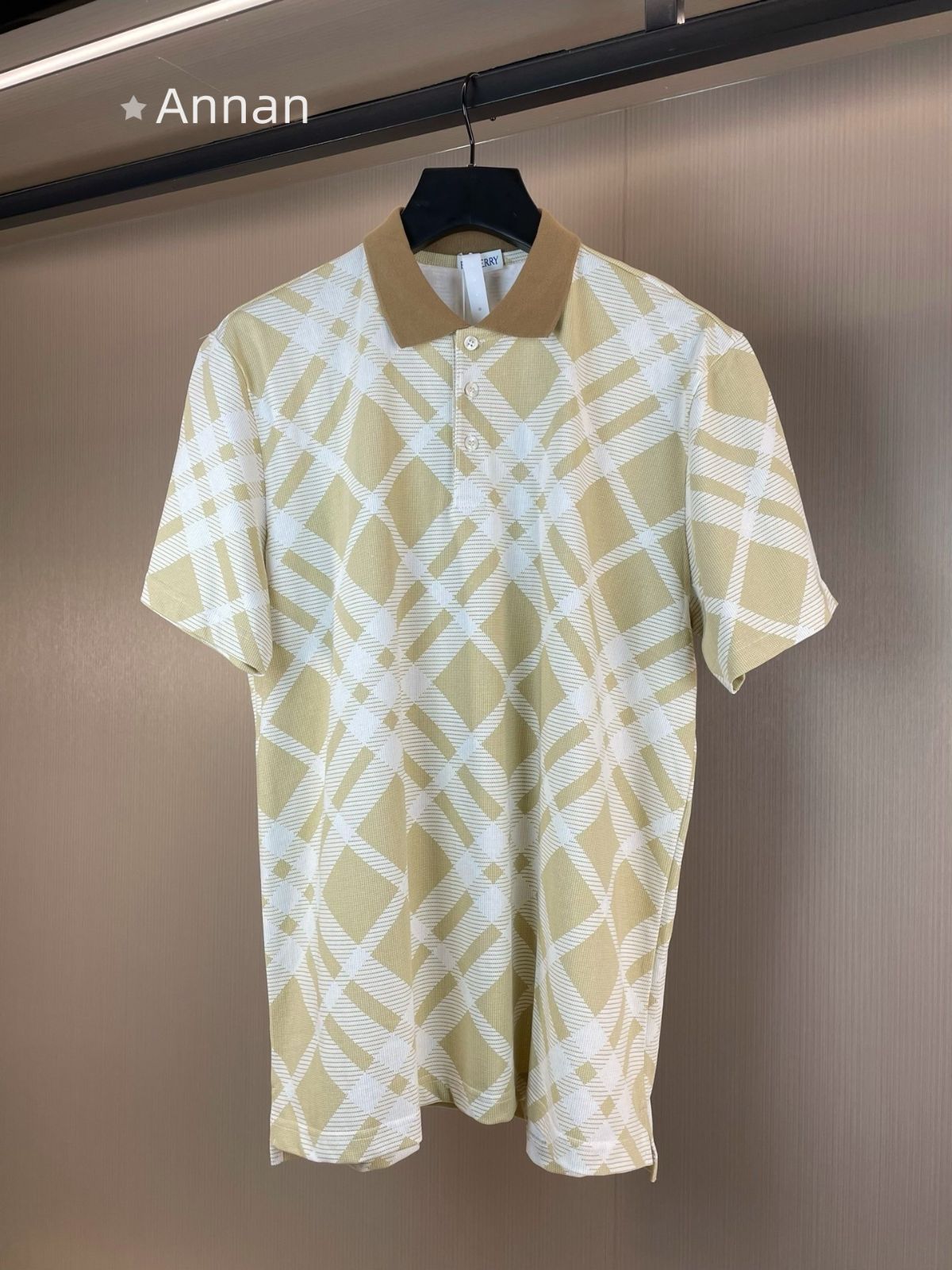 全新 限定価格 新品 タグ付 BURBERRY バーバリー ポロシャツ 半袖シャツ POLO メンズ レディース ユニセックス カジュアル