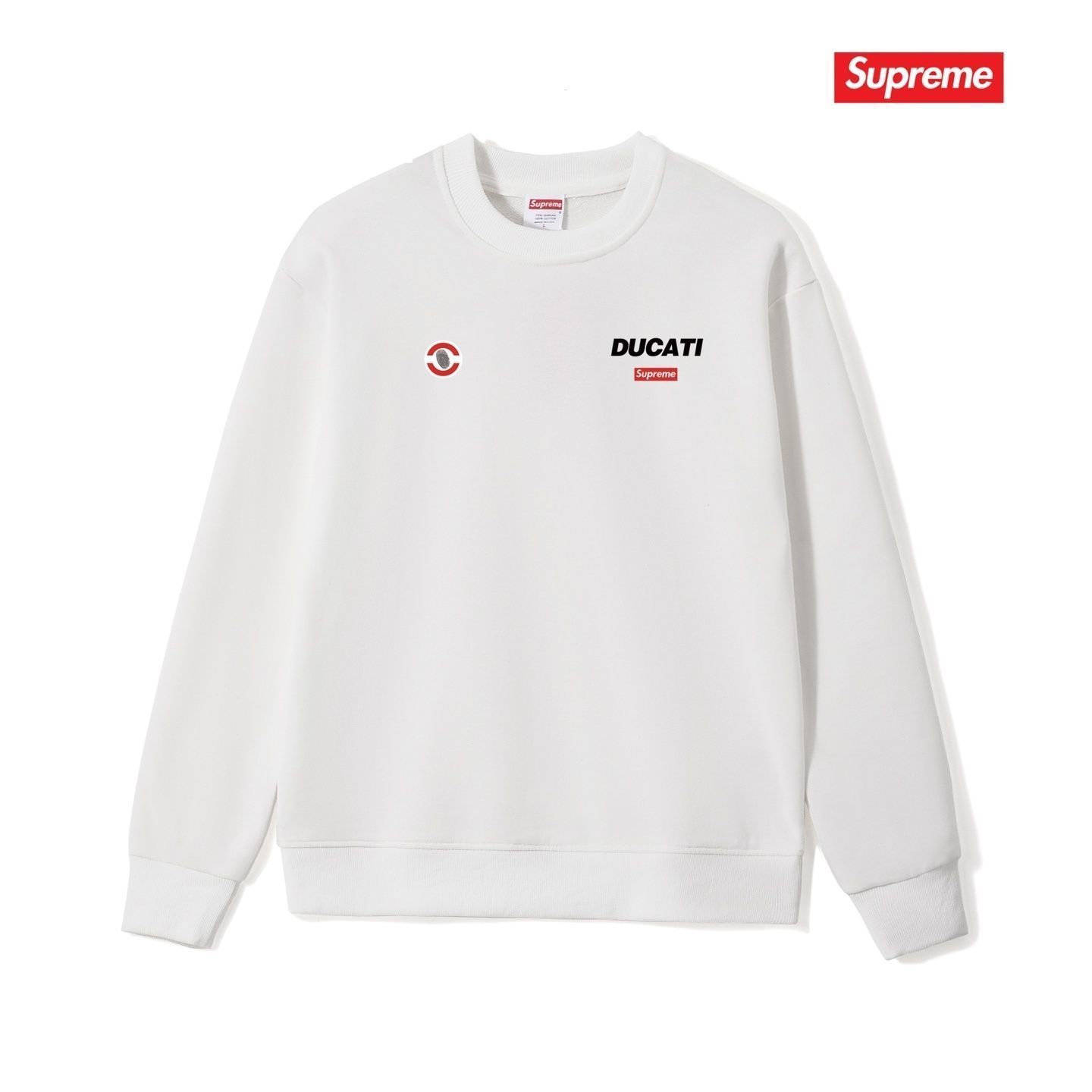 美品★ ★★新品 タグ付 SUPREME シュプリームパーカー シンプルフード付きパーカー ユニセックス
