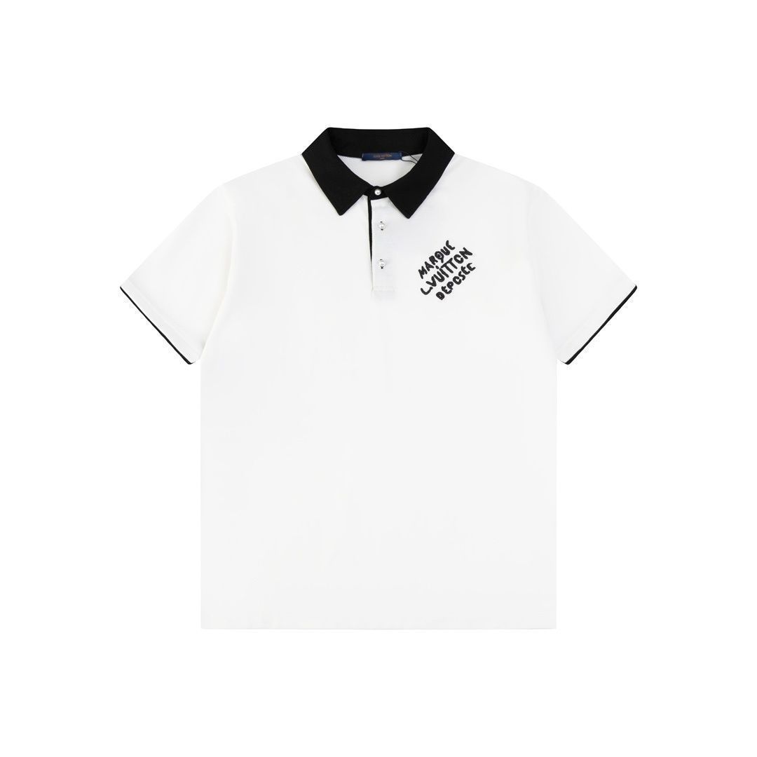 送料無料 美品 美品 超美品 新品 タグ付 LV LOUIS VUITTON ルイヴィトン ポロシャツ 半袖シャツ POLO メンズ レディース ユニセックス カジュアル