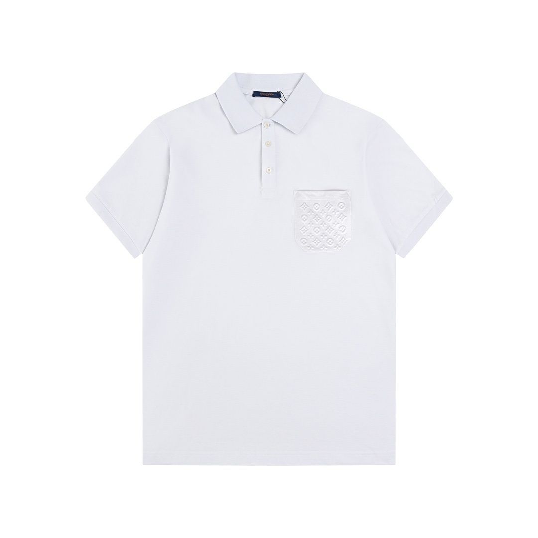 激レア 超美品 新品！新品 タグ付 LV LOUIS VUITTON ルイヴィトン ポロシャツ 半袖シャツ POLO メンズ レディース ユニセックス カジュアル
