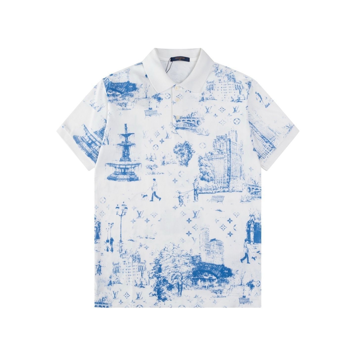 限界 超美品 最終値下げ 新品 タグ付 LV LOUIS VUITTON ルイヴィトン ポロシャツ 半袖シャツ POLO メンズ レディース ユニセックス カジュアル 7,810円