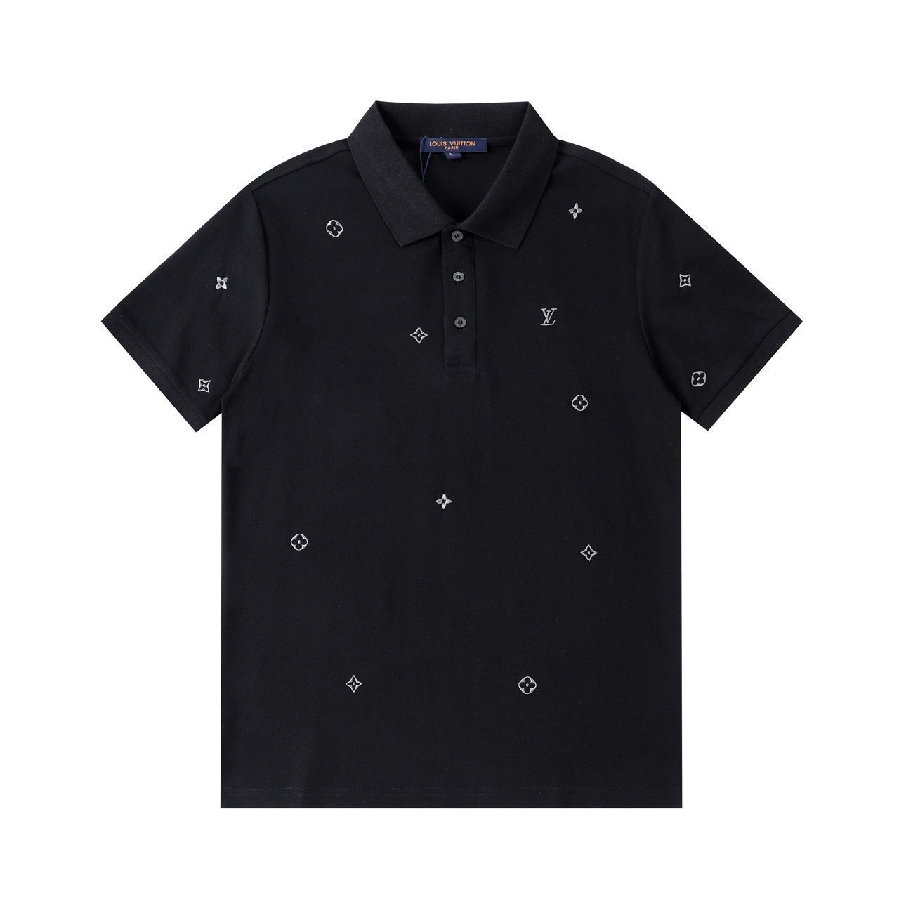 未使用に近い 美品★ 美品美品新品 タグ付 LV LOUIS VUITTON ルイヴィトンポロシャツ 半袖シャツ POLO メンズ レディース ユニセックス カジュアル