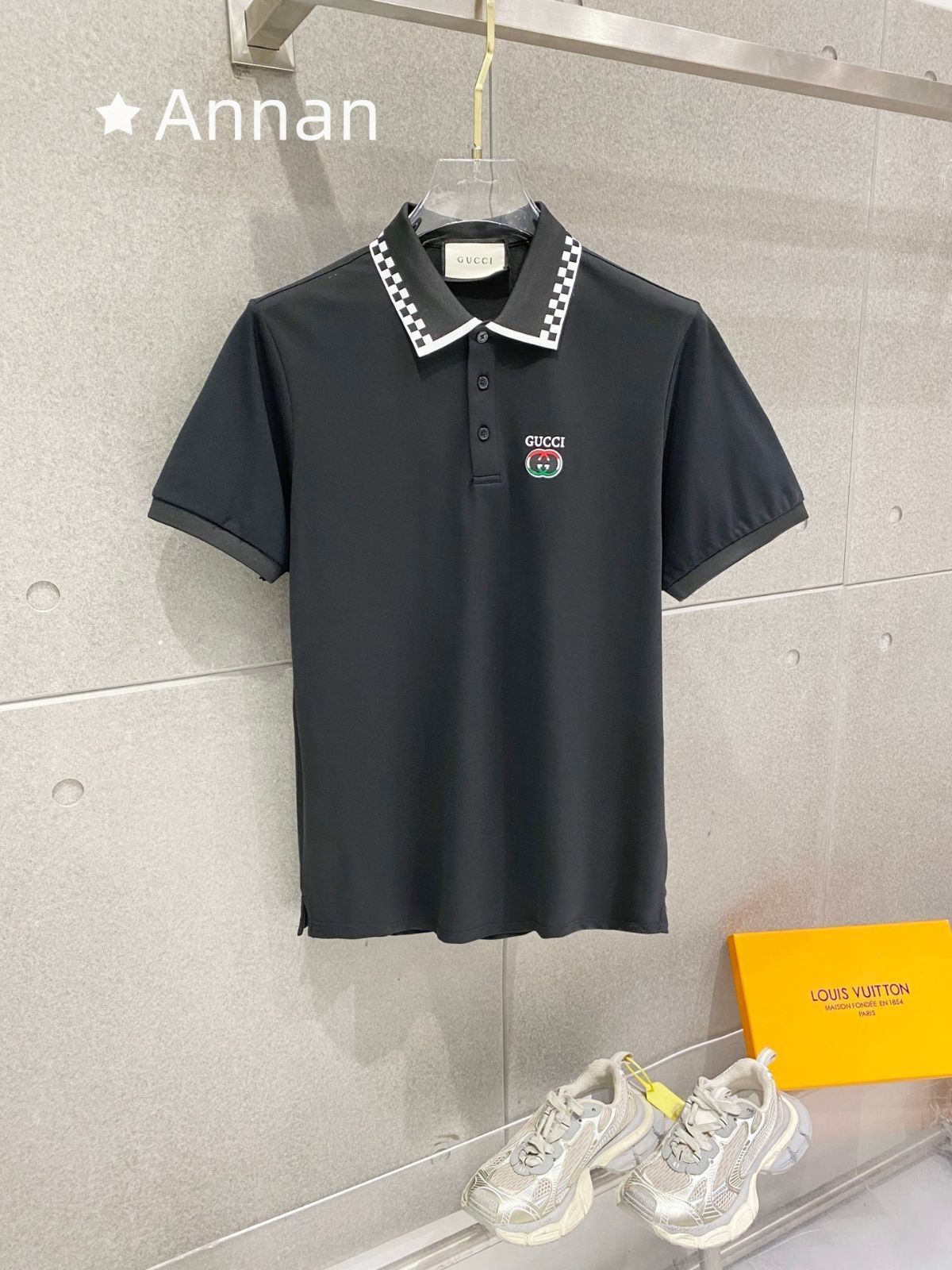 新品 新品！新品 タグ付 GUCCI グッチ ポロシャツ 半袖シャツ POLO メンズ レディース ユニセックス カジュアル