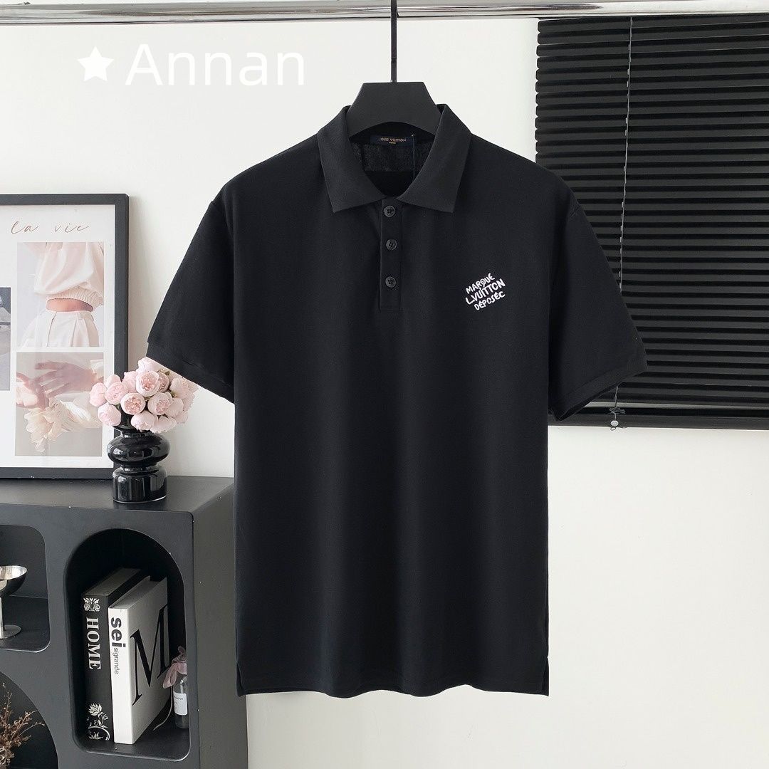 付属付 限定品★★ 人気商品新品 タグ付 LV LOUIS VUITTON ルイヴィトン ポロシャツ 半袖シャツ POLO メンズ レディース ユニセックス カジュアル