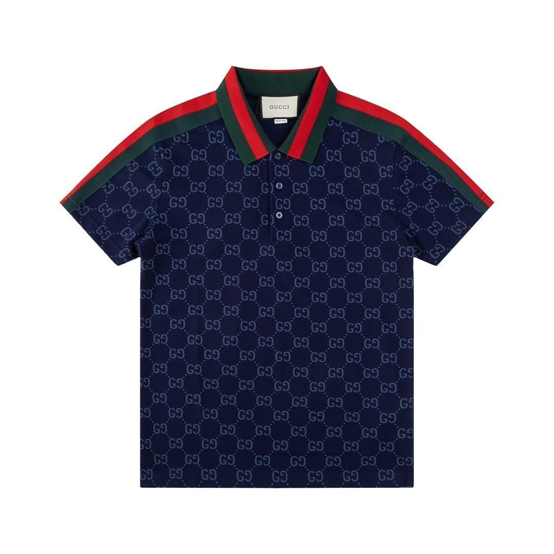 激レア 極美品 新品 タグ付 GUCCI グッチ ポロシャツ 半袖シャツ POLO メンズ レディース ユニセックス カジュアル
