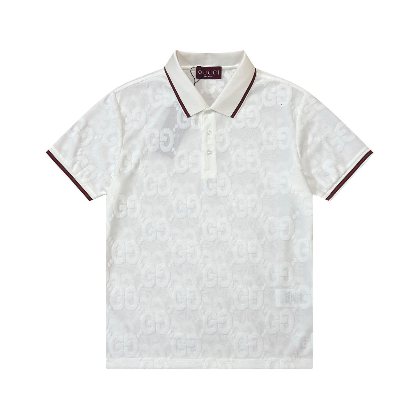 超美品 送料込☆新品 タグ付 GUCCI グッチ ポロシャツ 半袖シャツ POLO メンズ レディース ユニセックス カジュアル