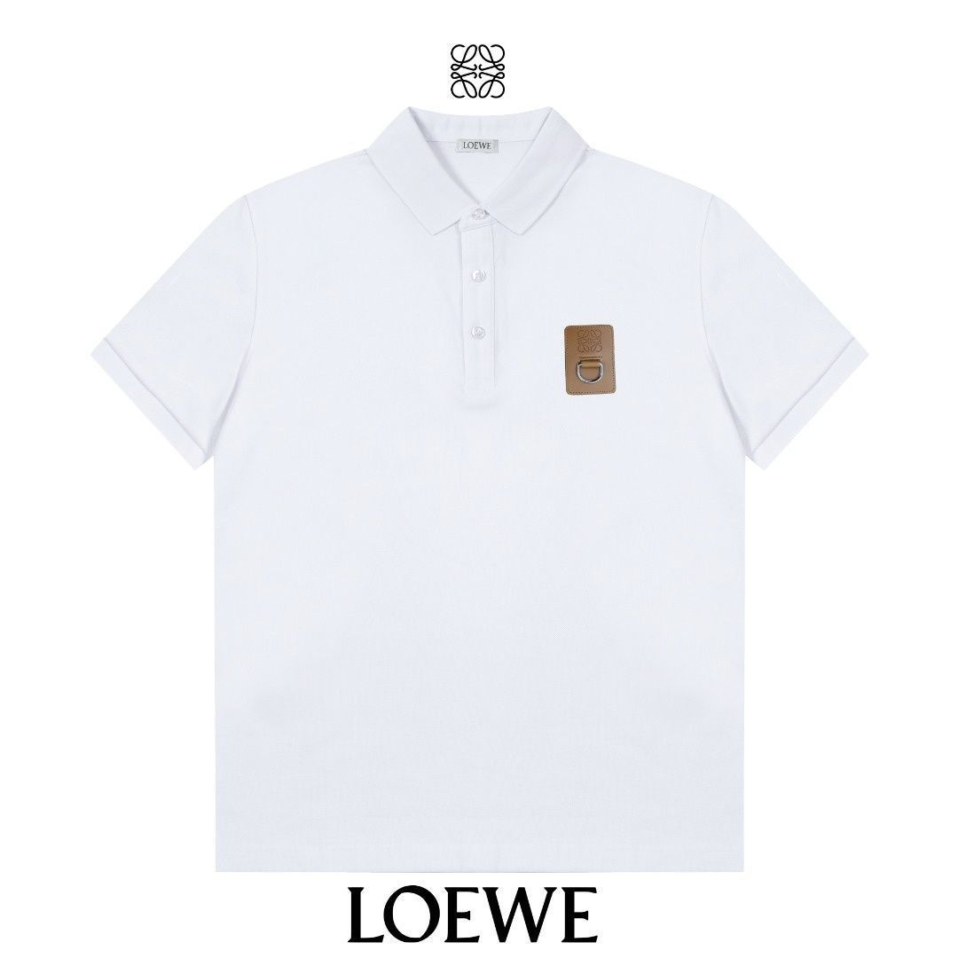 新型 激レア 新品 タグ付 LOEWE ロエベ ポロシャツ 半袖シャツ POLO メンズ レディース ユニセックス カジュアル