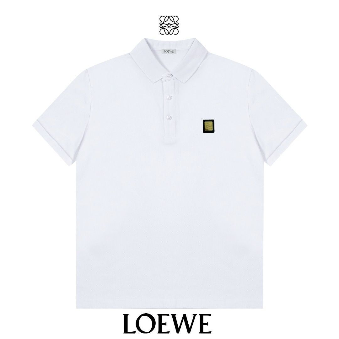 限界価格 超美品新品 タグ付 LOEWE ロエベ ポロシャツ 半袖シャツ POLO メンズ レディース ユニセックス カジュアル
