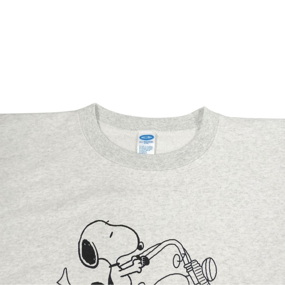 CHALLENGER チャレンジャー × PEANUTS 26SS SNOOPY C/N SWEAT
